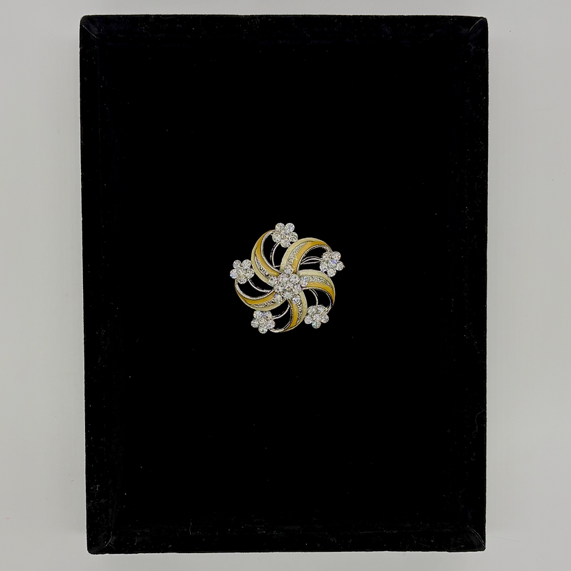 Frangipani Brooch