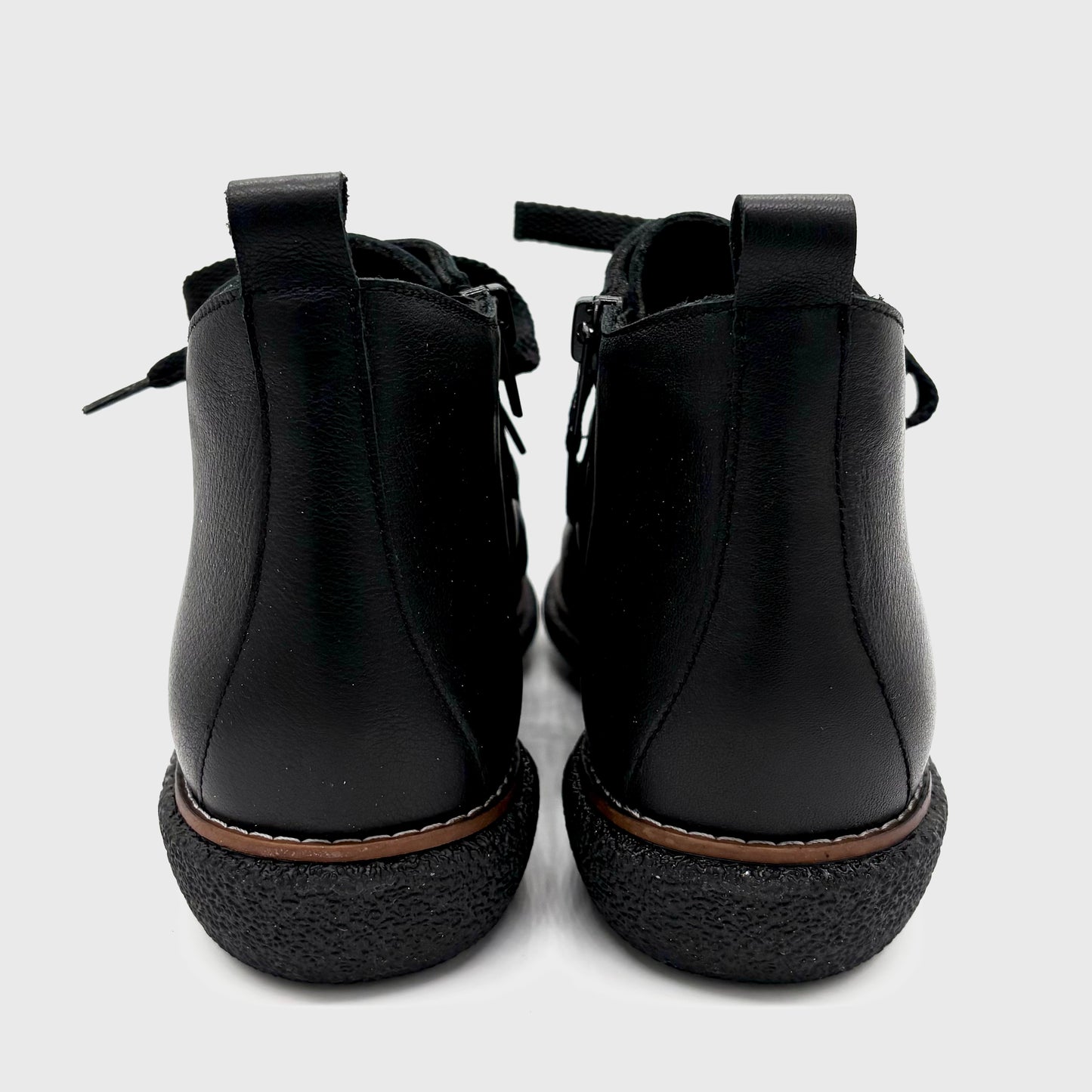 Zeta Vargo Black Leather Boot