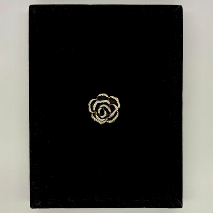 Black Rose Brooch