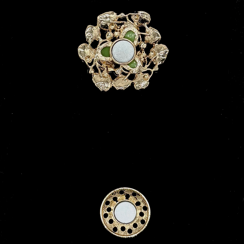 Verdant Magnetic Brooch