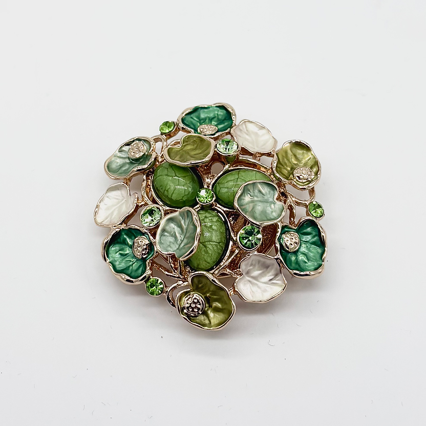 Verdant Magnetic Brooch