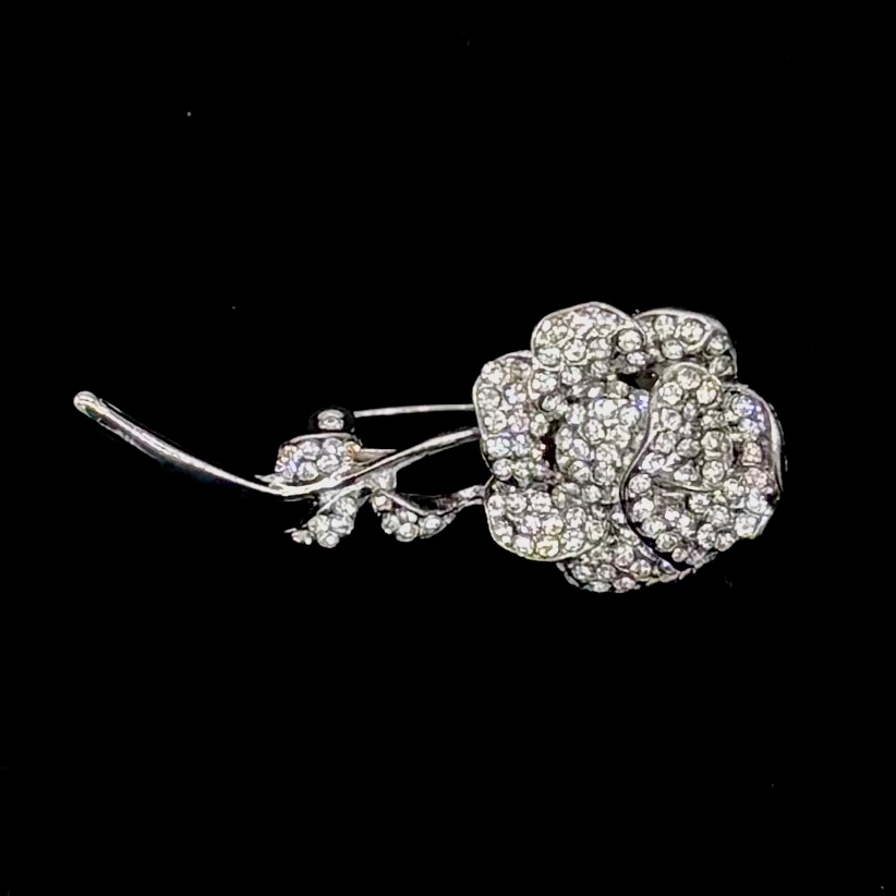 Beauty Rose Brooch