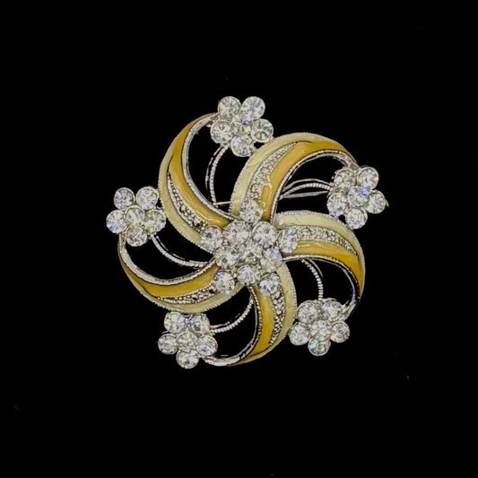 Frangipani Brooch