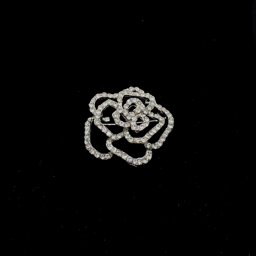 Small Rose Brooch