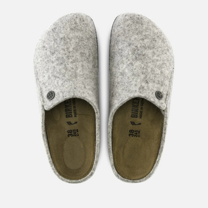 Birkenstock Zermatt Light Grey Clog Slipper - Size 39 Last Pair