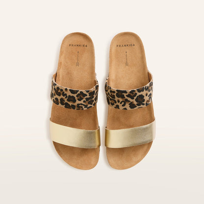 FRANKIE4 Maria ||| Gold Leopard Slide