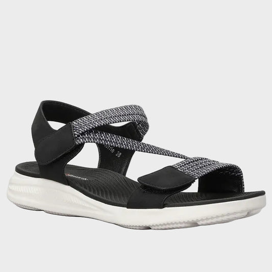 CC Resorts Florrie Black Multi Lightweight Sandal