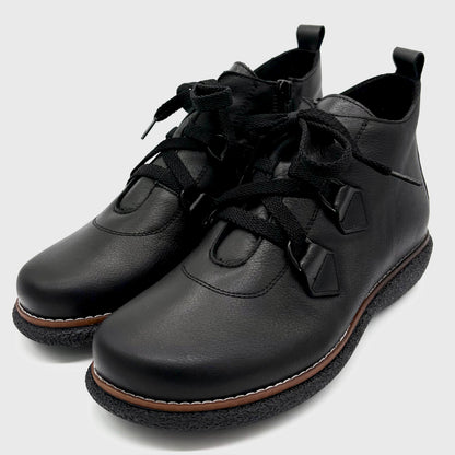 Zeta Vargo Black Leather Boot