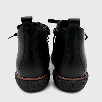 Zeta Vargo Black Leather Boot