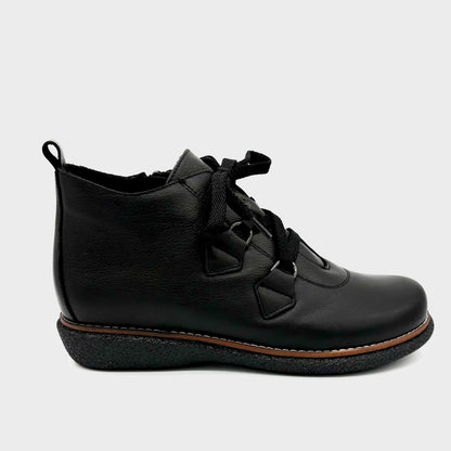 Zeta Vargo Black Leather Boot