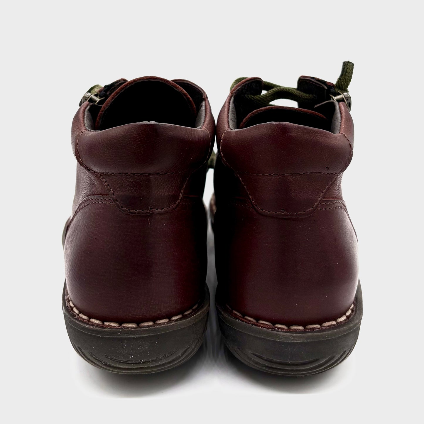 Zeta Madge Burgundy Leather Boot