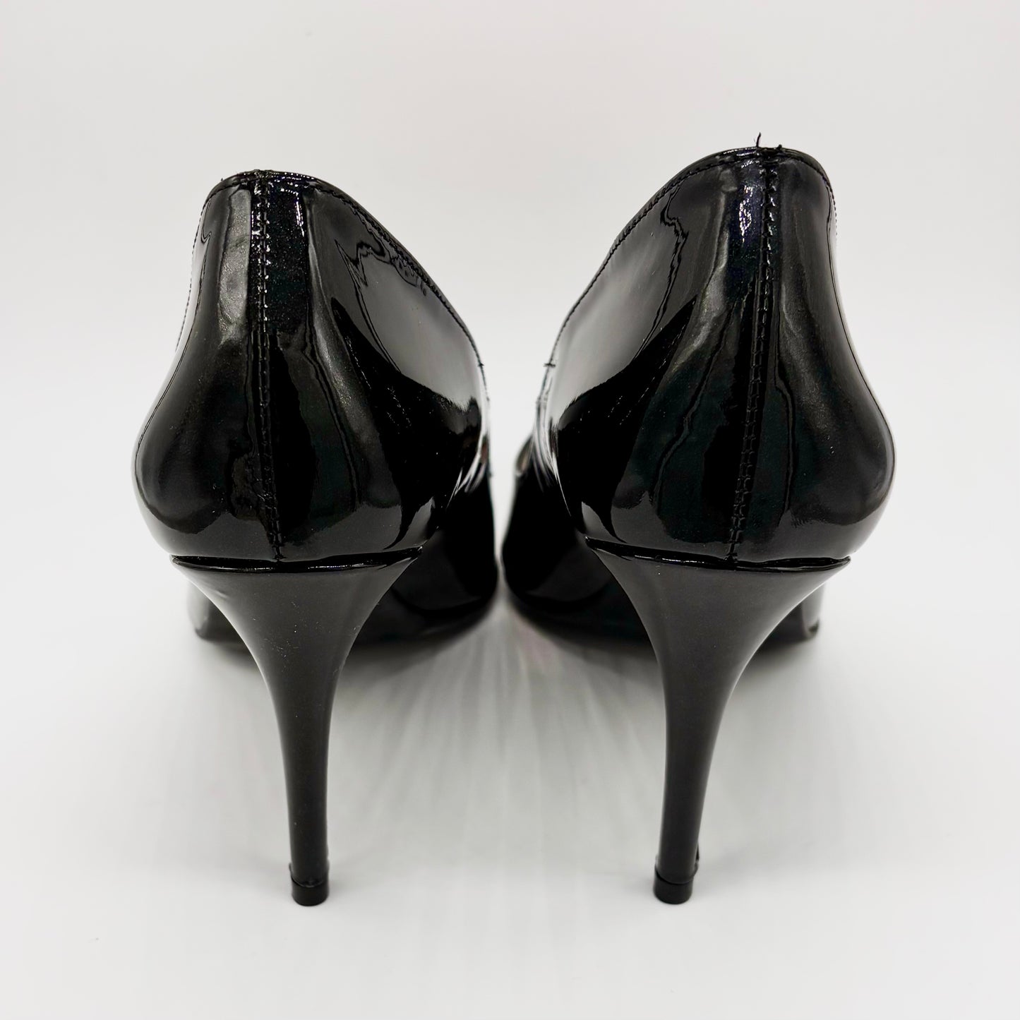 Marian 3700 Black Shimmer Patent Leather Stiletto Heel