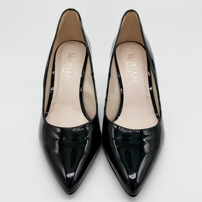 Marian 2700 Black Shimmer Patent Leather Stiletto Heel