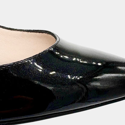 Marian 3700 Black Shimmer Patent Leather Stiletto Heel