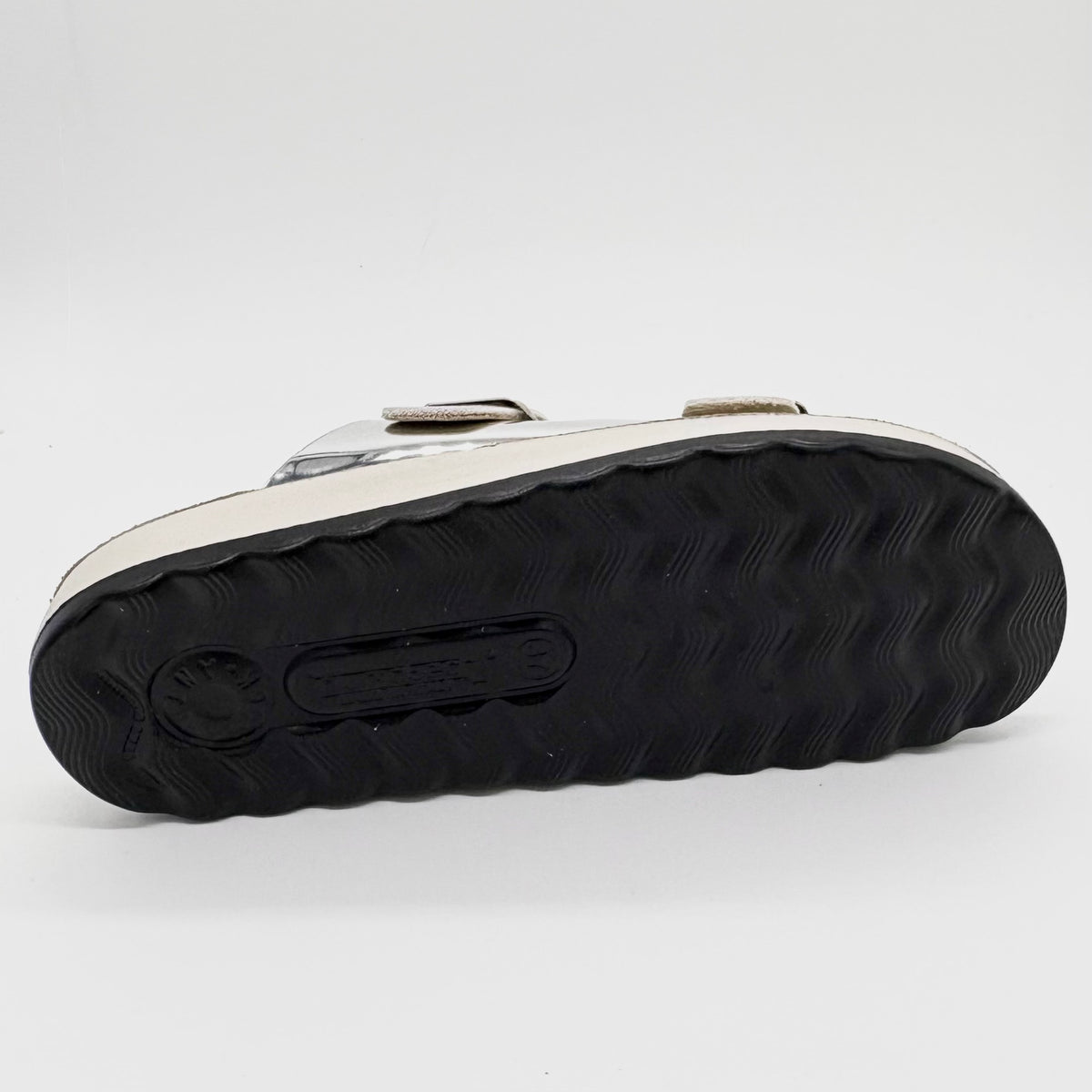 FLY FLOT Silver Arizona Double Strap Slide