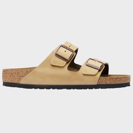 Birkenstock Arizona Tobacco Brown Oiled Leather Sandal - Last Pair Size 42