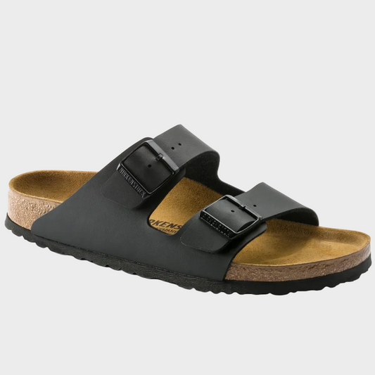 Birkenstock Arizona Black Birko-Flor Sandal - Last Pair Size 41