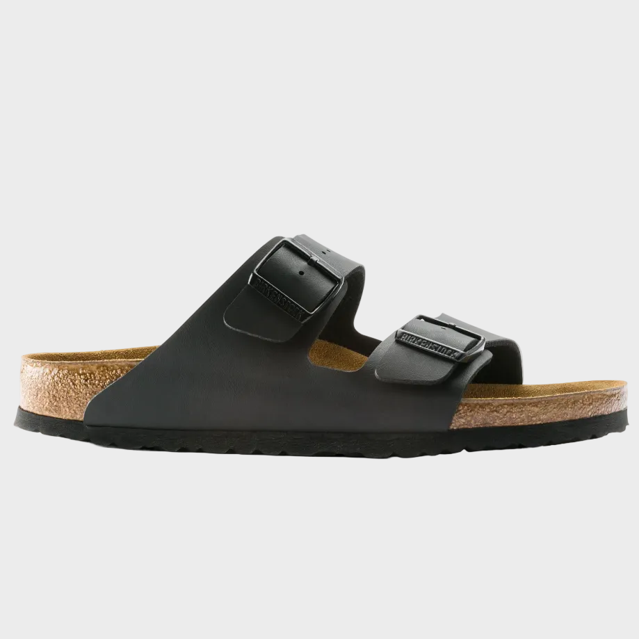 Birkenstock Arizona Black Birko-Flor Sandal - Last Pair Size 41