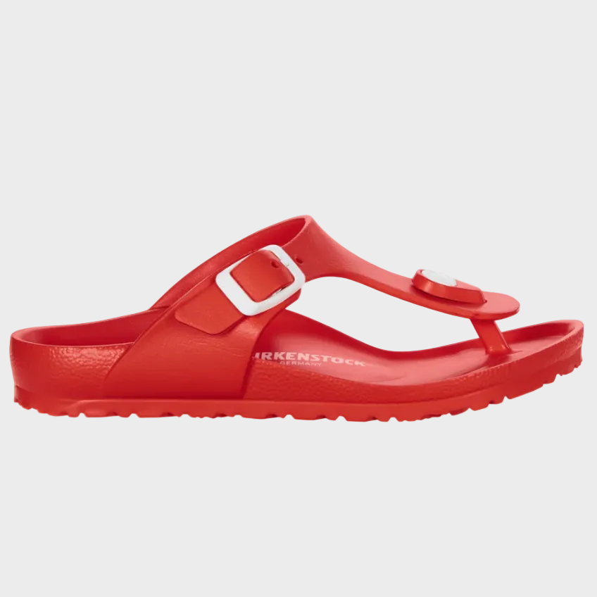 Birkenstock Gizeh Red EVA Waterproof Kids Thong Sandal - Last Pair 32