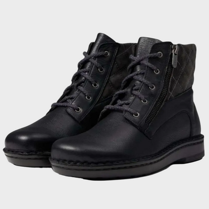 Naot Castera Midnight Black Suede Leather Boot
