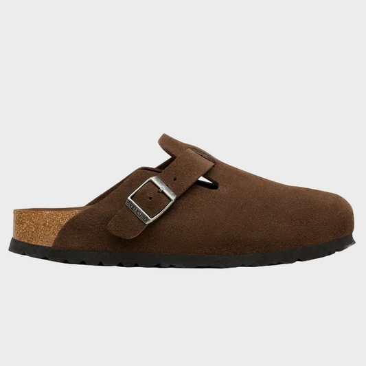 Birkenstock Boston SFB Carafe Tonal Footbed Suede Leather