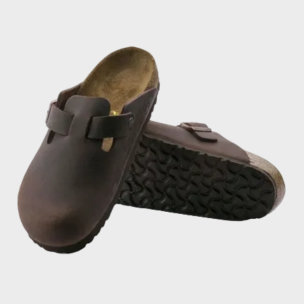 Birkenstock Boston Habana Oiled Leather Clog