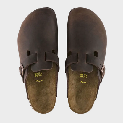 Birkenstock Boston Habana Oiled Leather Clog