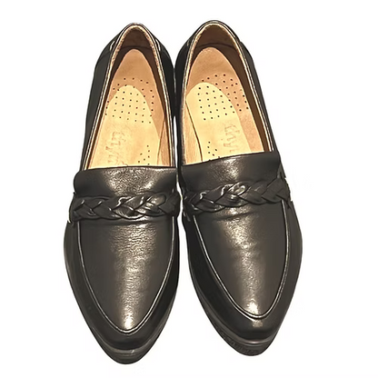 Thyme&Co. Finest Green or Black Leather Loafer