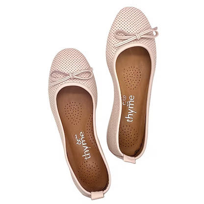 Thyme&Co. Blush Pink Ballet Flat