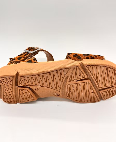 Thyme&Co. Opac Animal Print Sandal