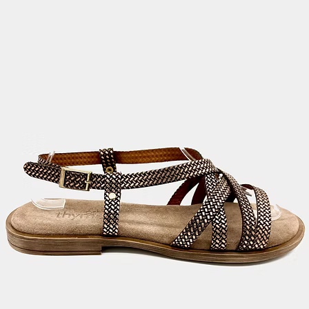 Thyme&Co. Tahir Baskili Copper Sandal