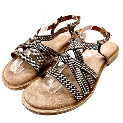 Thyme&Co. Tahir Baskili Copper Sandal
