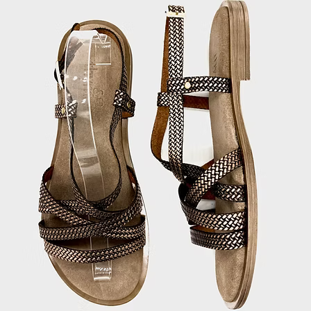 Thyme&Co. Tahir Baskili Copper Sandal