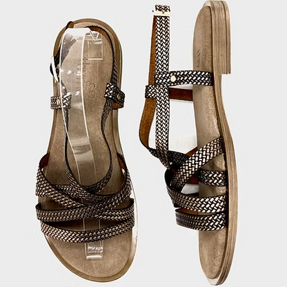 Thyme&Co. Tahir Baskili Copper Sandal