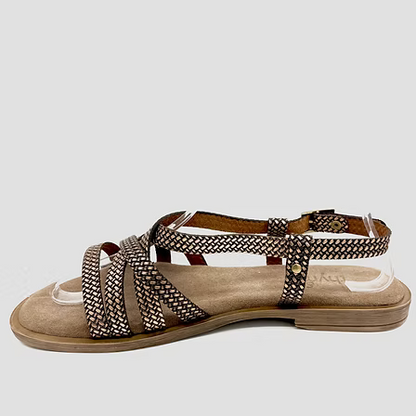 Thyme&Co. Tahir Baskili Copper Sandal