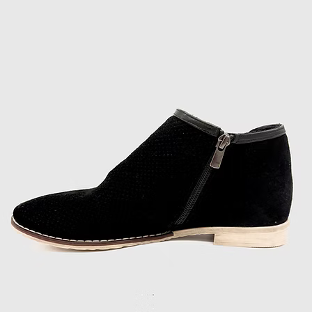 Thyme&Co. Tracey Black Suede Leather Boot