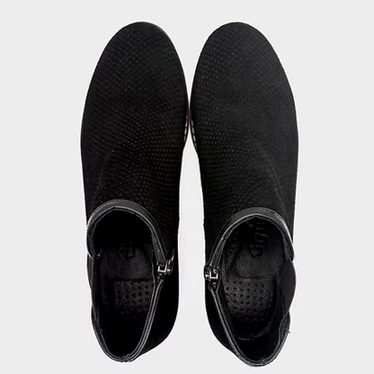 Thyme&Co. Tracey Black Suede Leather Boot