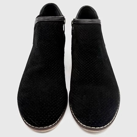 Thyme&Co. Tracey Black Suede Leather Boot