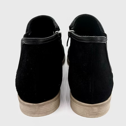 Thyme&Co. Tracey Black Suede Leather Boot