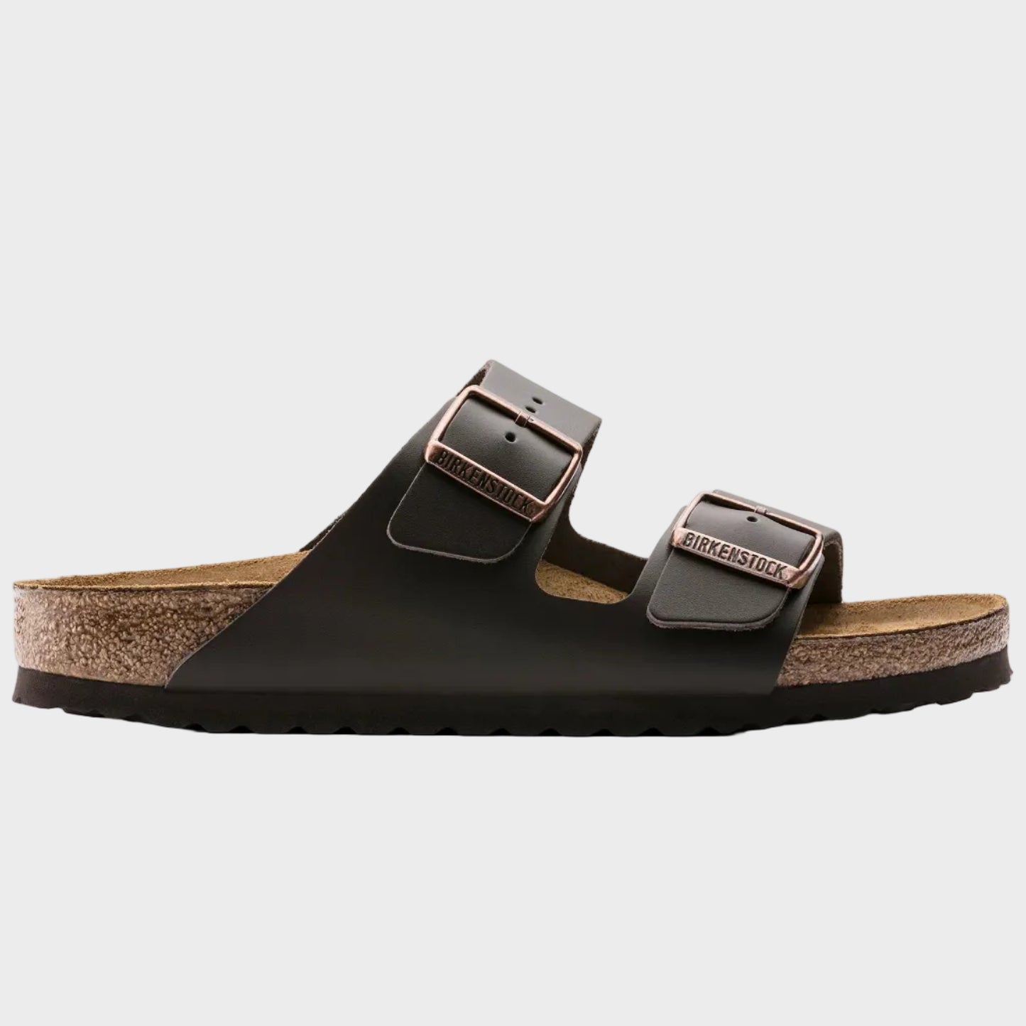 Birkenstock Arizona Dark Brown Leather Sandal - Last Pair Size 39