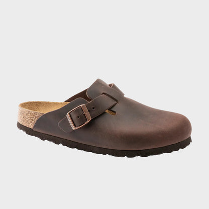 Birkenstock Boston Habana Oiled Leather Clog