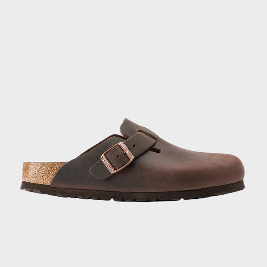 Birkenstock Boston Habana Oiled Leather Clog