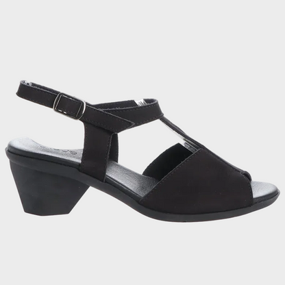 Arche Enowel Black Suede Heel