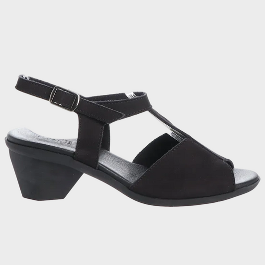 Arche Enowel Black Suede Heel