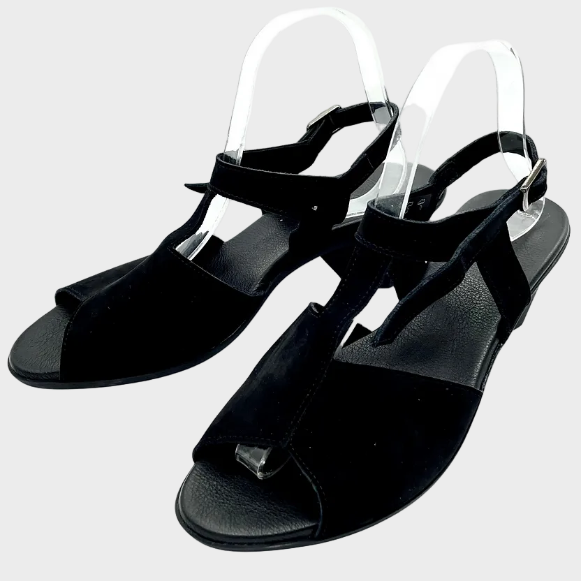 Arche Enowel Black Suede Heel