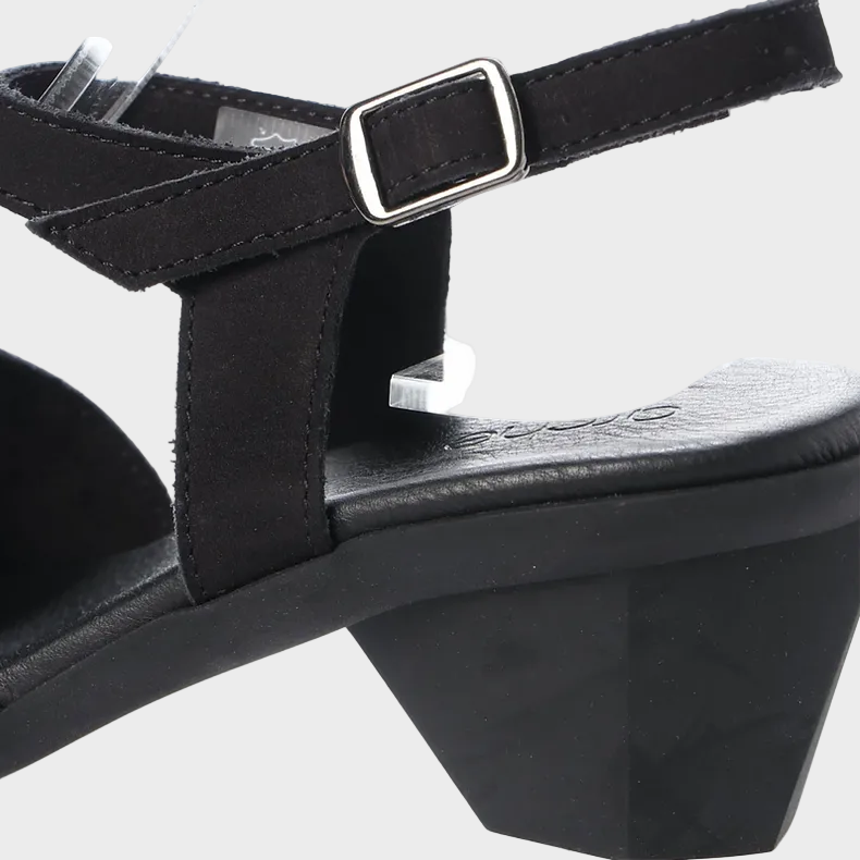 Arche Enowel Black Suede Heel