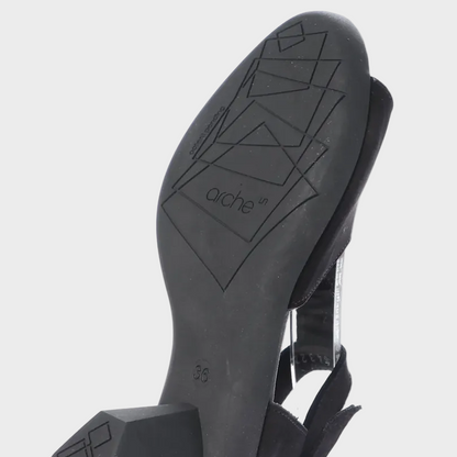 Arche Enowel Black Suede Heel