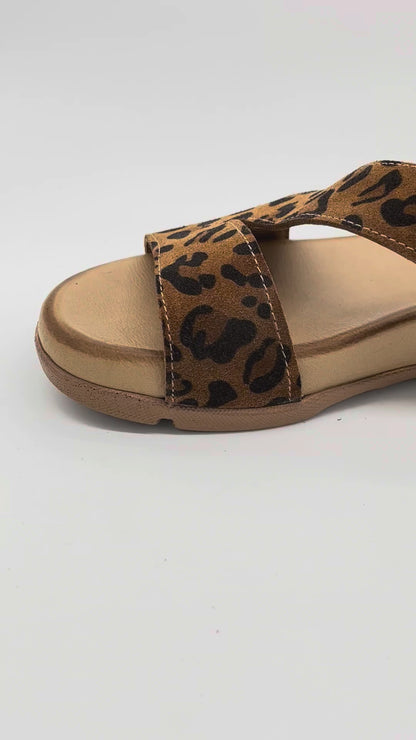 Thyme&Co. Opac Animal Print Sandal