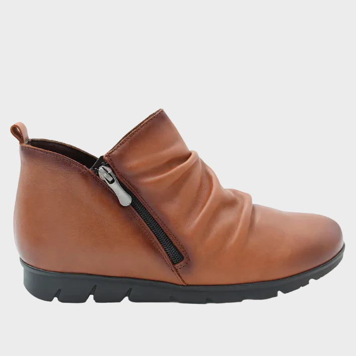 Zeta Malita Ruched Ankle Boot