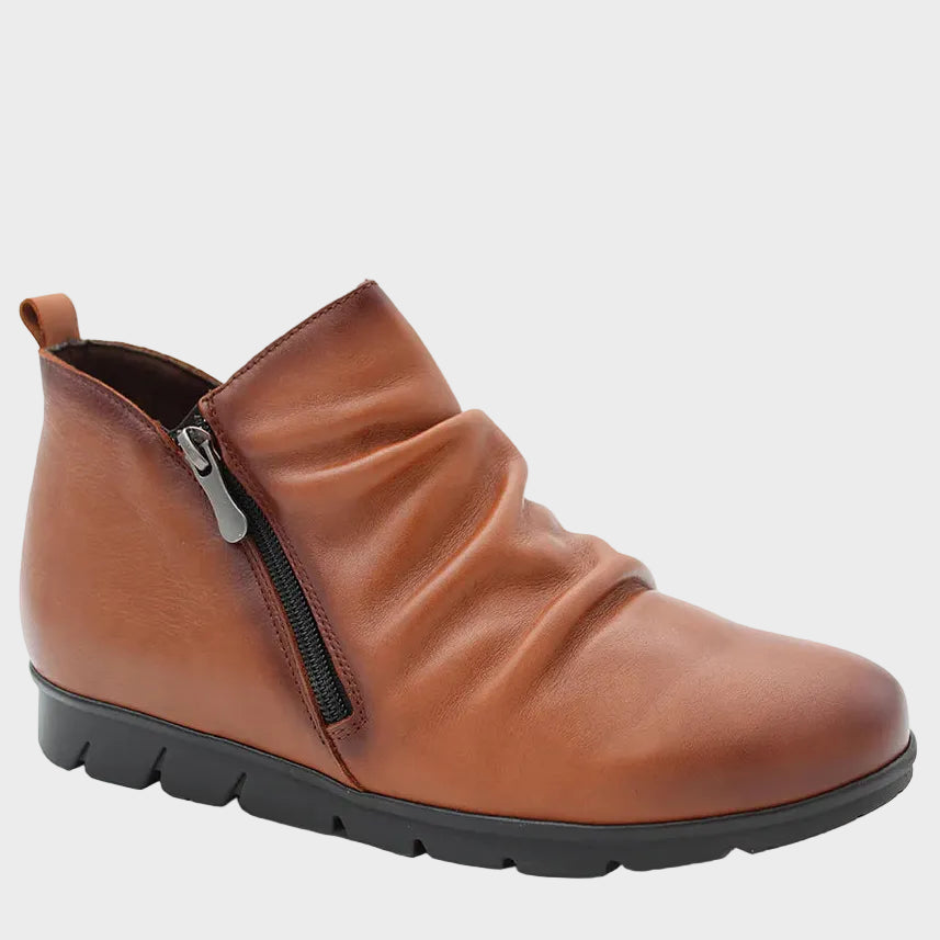 Zeta Malita Ruched Ankle Boot